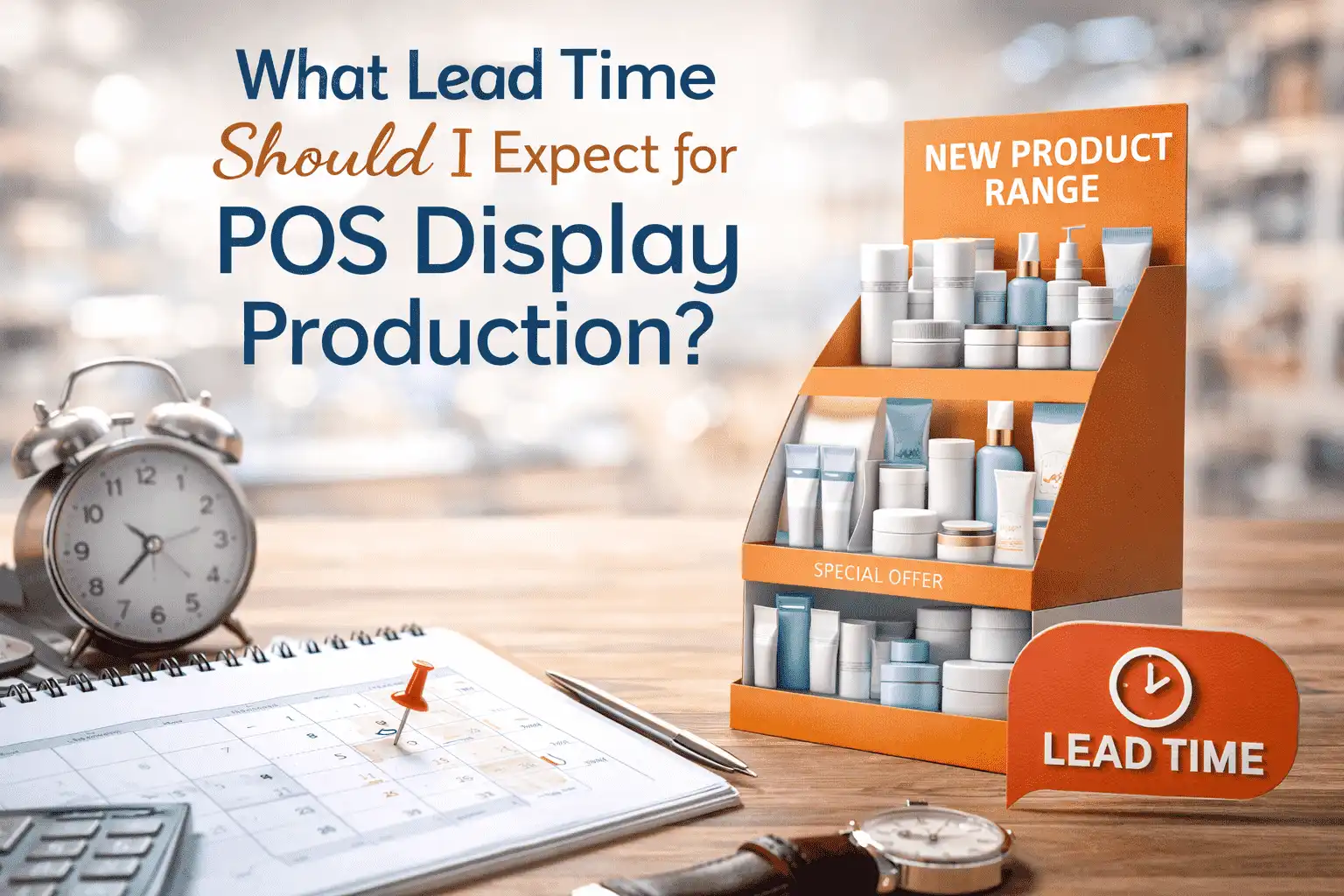 What Lead Time Should I Expect for POS Display Production?